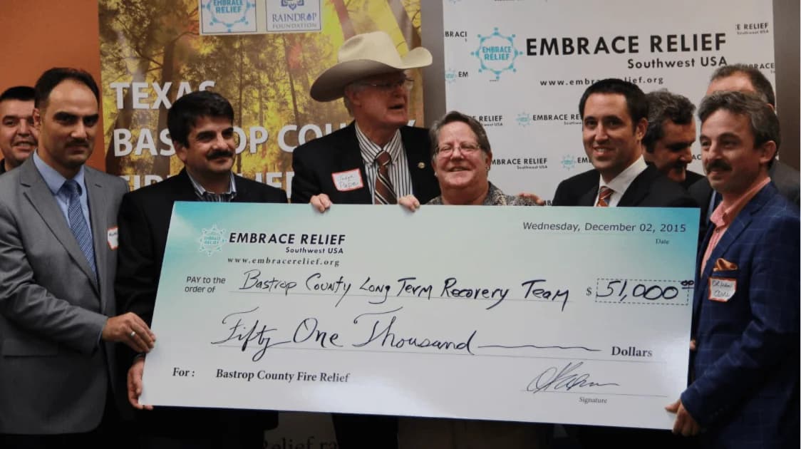 2015 Bastrop County Fire Disaster Relief