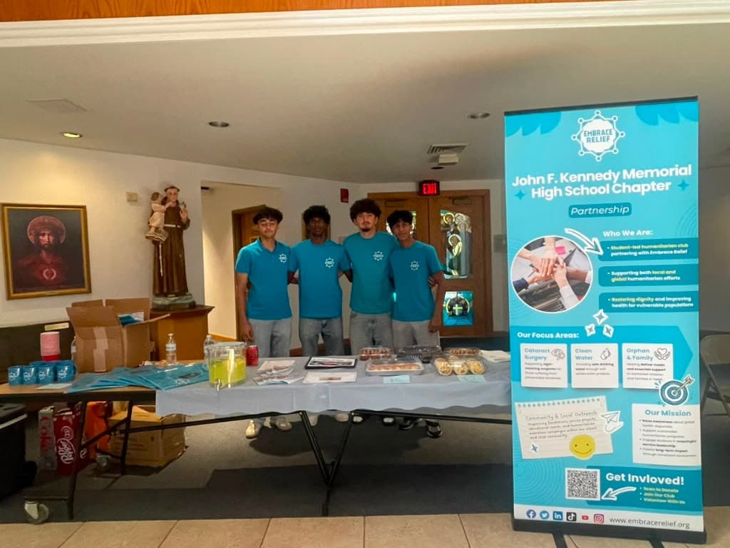 Faith, Generosity, and Service: Embrace Relief Visits Saint Cecelia Church