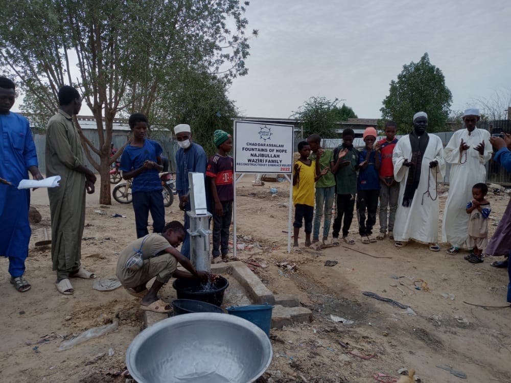 Najibullah Waziri Family Water Well