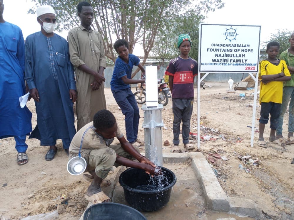 Najibullah Waziri Family Water Well