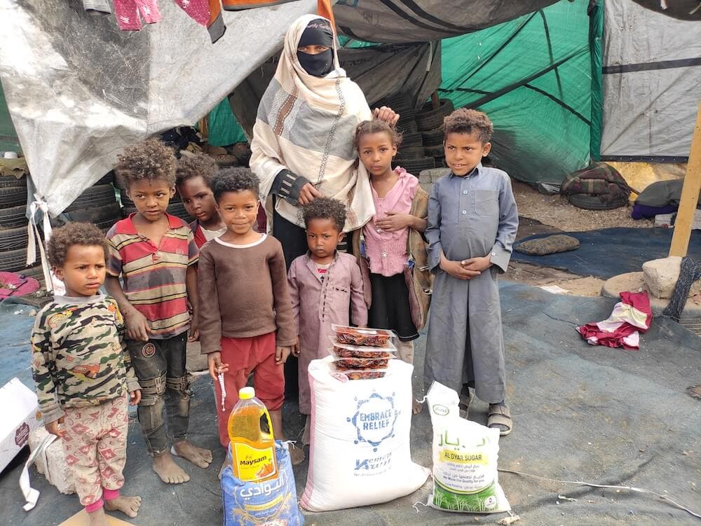 Yemen Bread Distribution