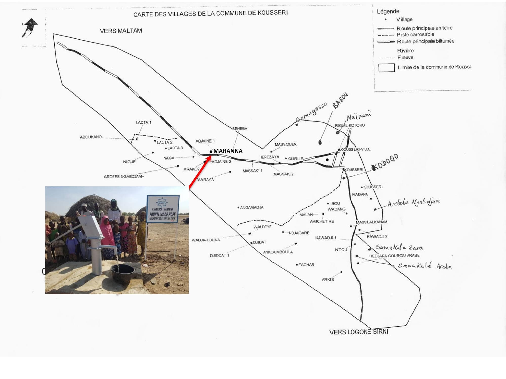 Cameroon/Mahanna Reconstructed Water Well