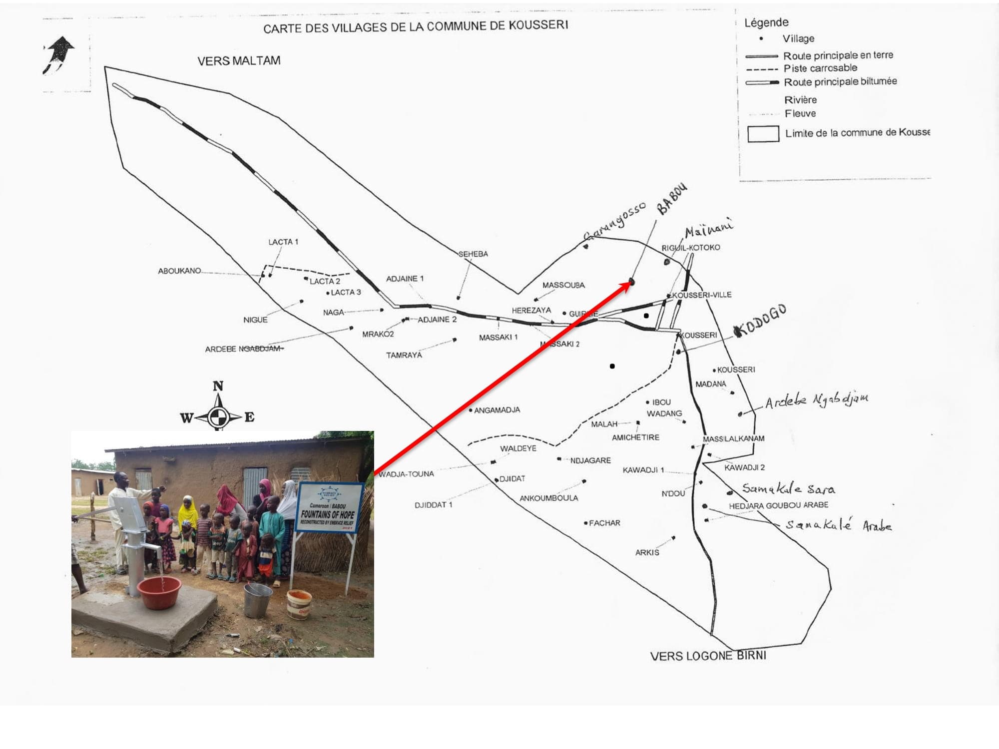 Cameroon/Babou Reconstructed Water Well