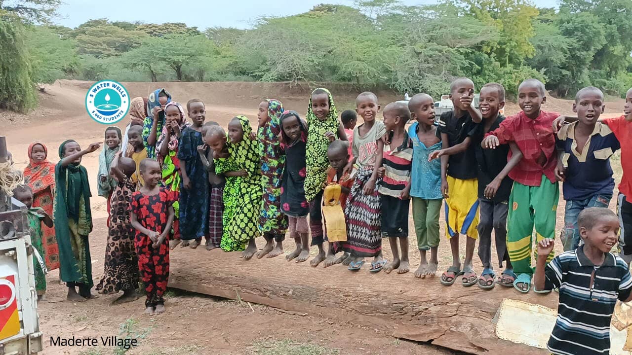 5 Water Wells for 5,000 Students!