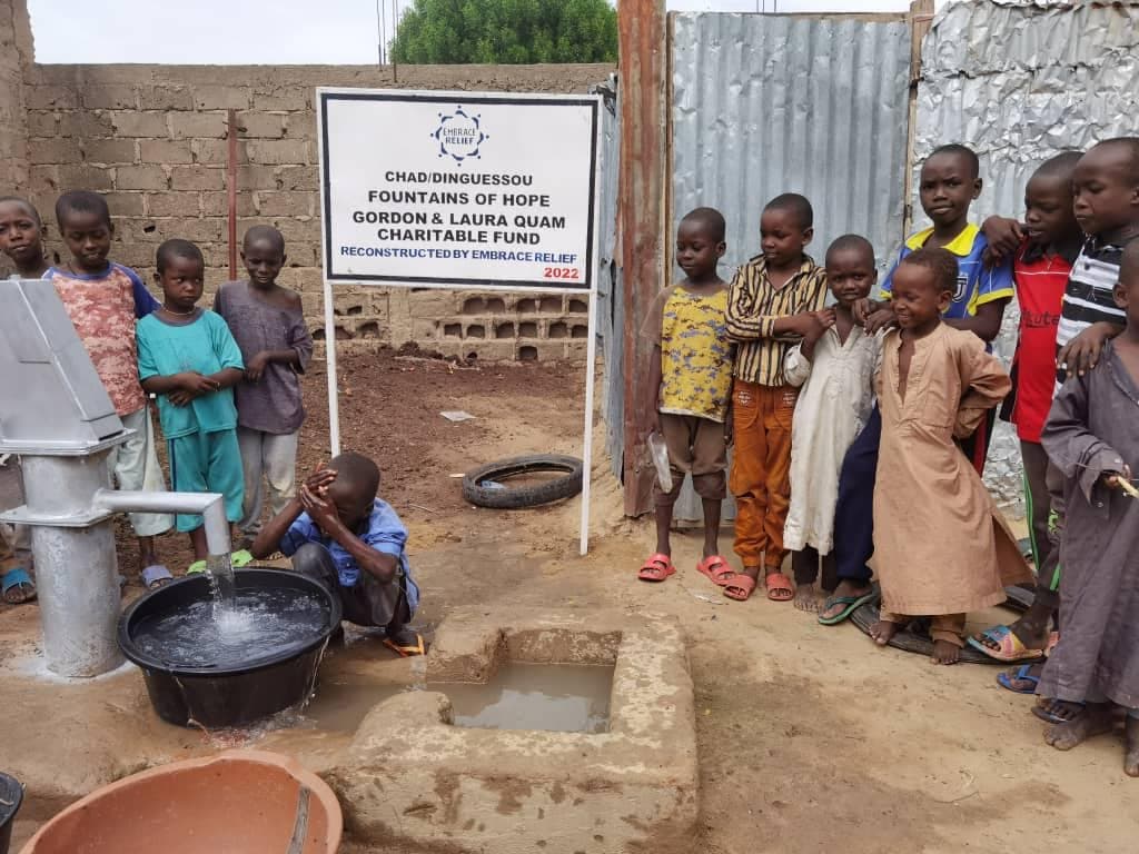 Gordon & Laura (Dinguessou) Water Well
