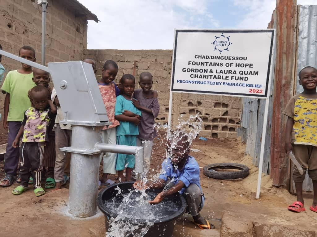 Gordon & Laura (Dinguessou) Water Well