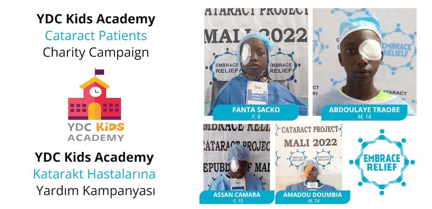 YDC Kids Academy Cataract Patients Charity Campaign