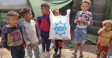 Yemen Bread Distribution