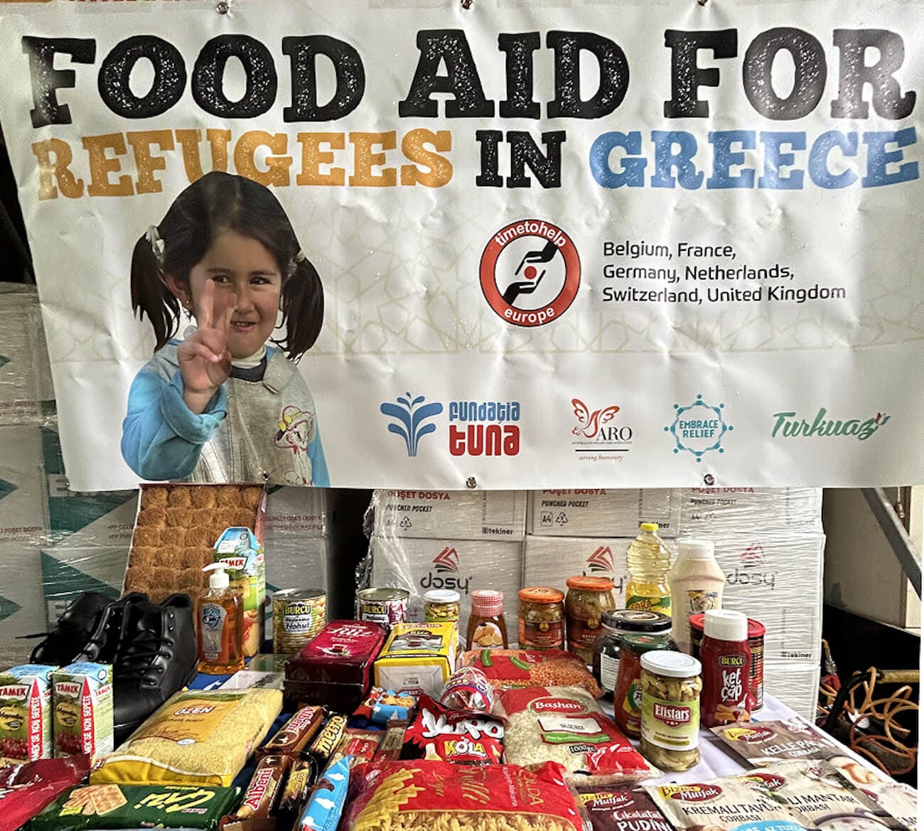 Food Aid for Refugees in Greece: Bring Hope and Warmth This Winter