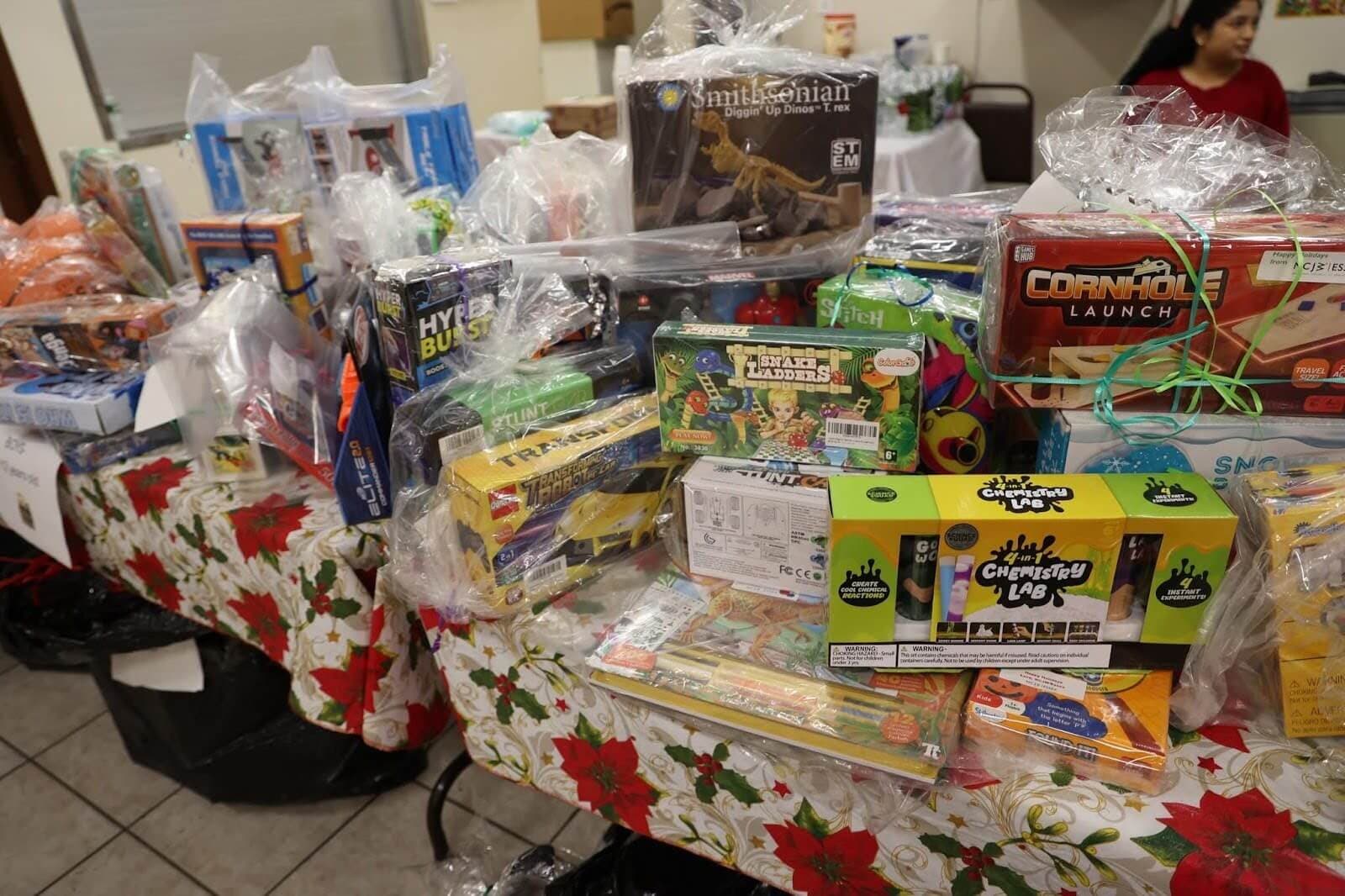 John F Kennedy Memorial High School Club Annual Toy Drive