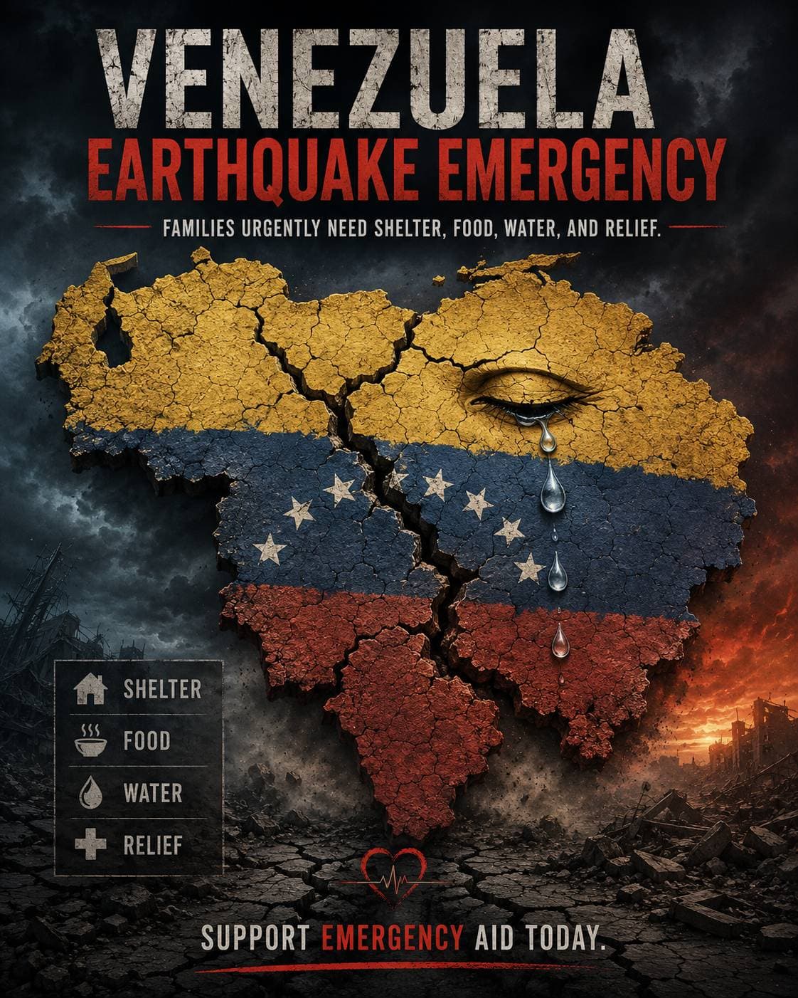 Help Venezuela Devastating Earthquake