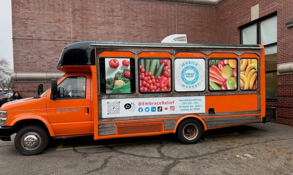 Embrace Relief Reaches Milestone 20,000 Pounds of Fresh Produce Distributed to North Jersey Families In Need