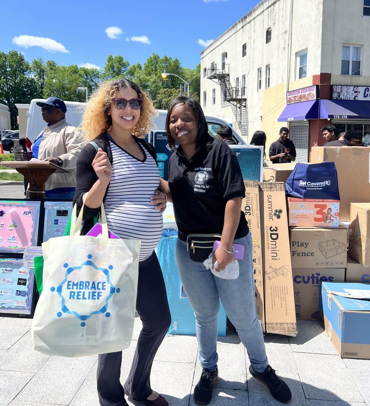 Embrace Relief Provides 250 Baby Care Gift Bags at Orange City Township’s Community Baby Shower