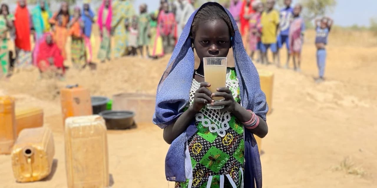 Water wells in Africa: a clear vision