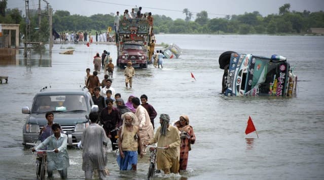 Flood in Pakistan