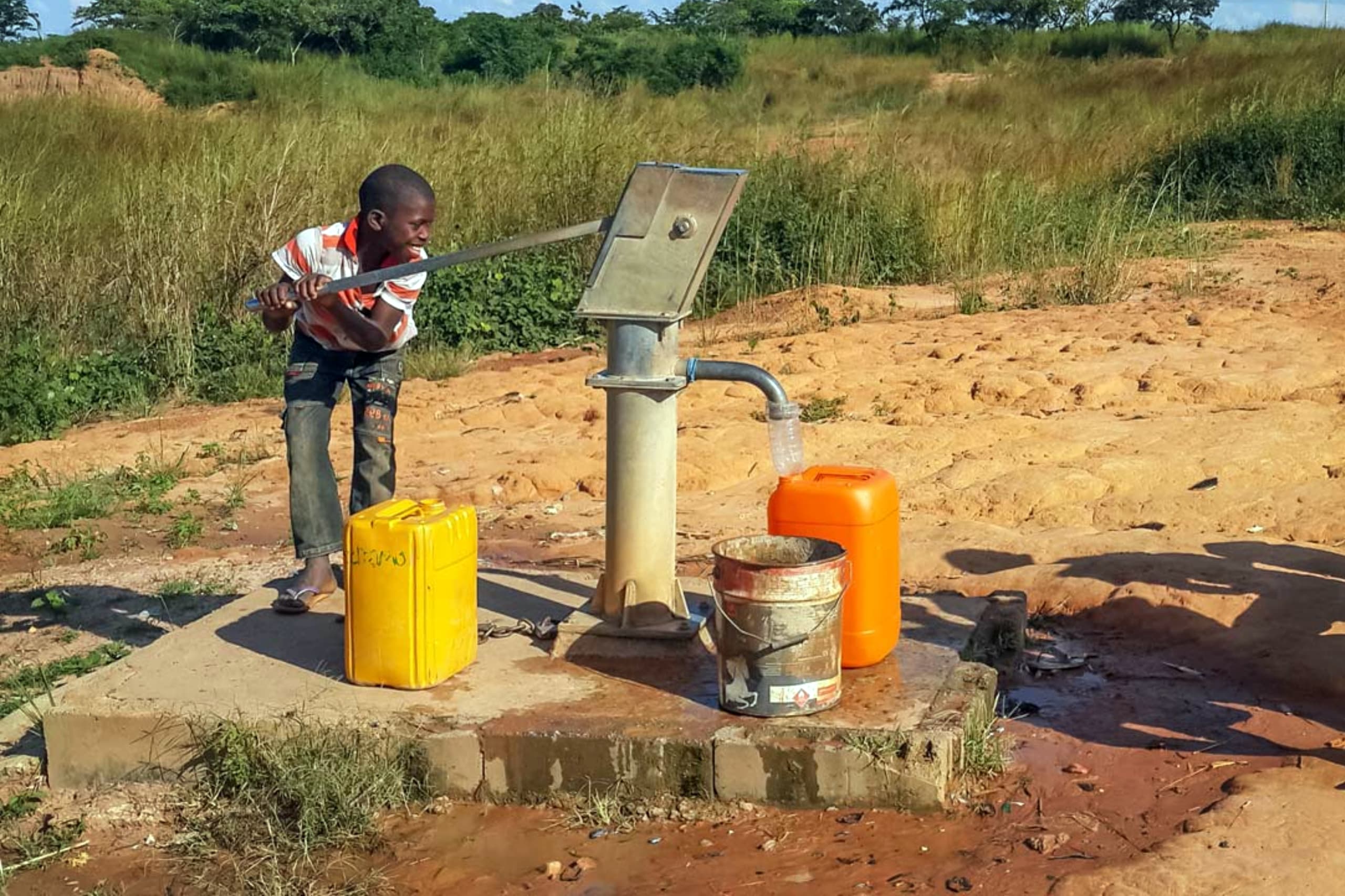 Clear Spring Water Well