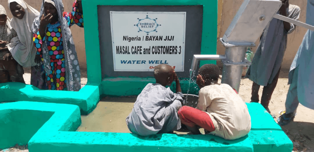 Masal Cafe And Customers Water Well III