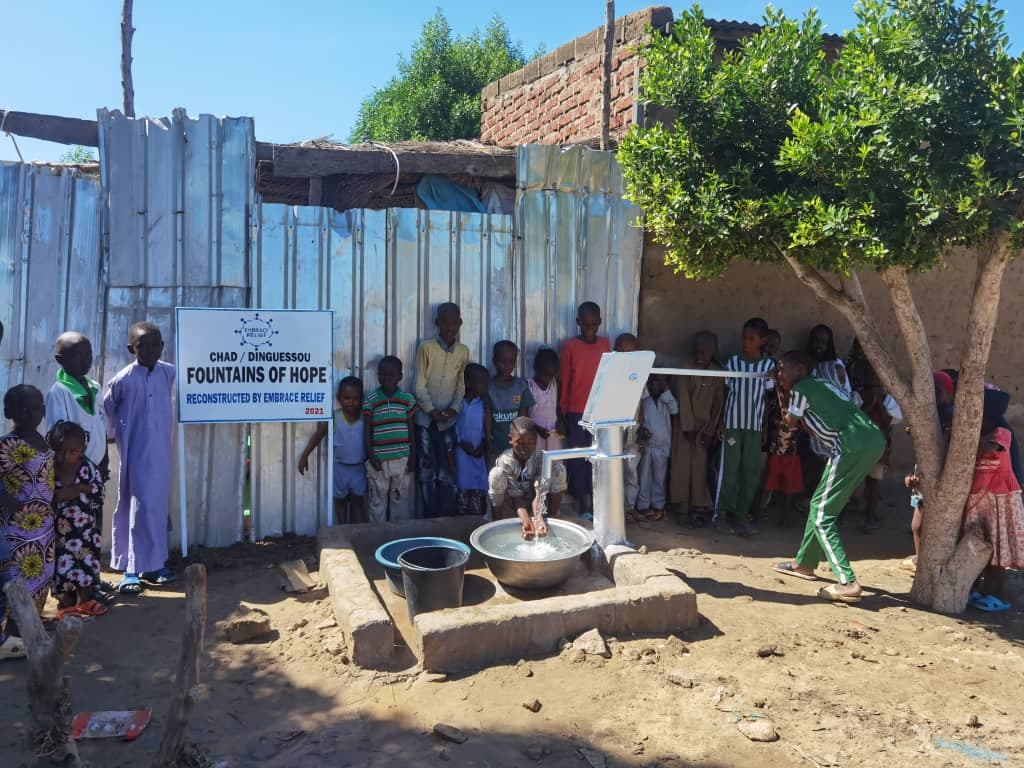 Chad/Dinguessou Reconstructed Water Well