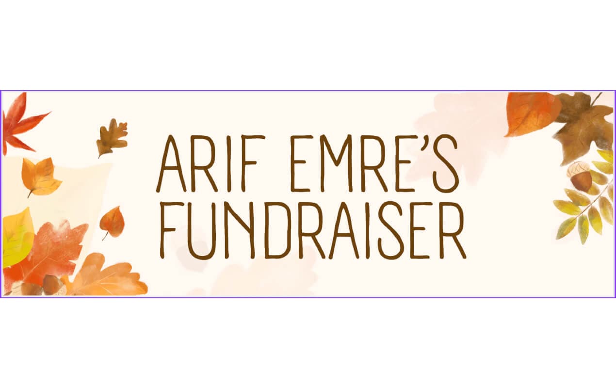 Arif Emre's Birthday Fundraiser
