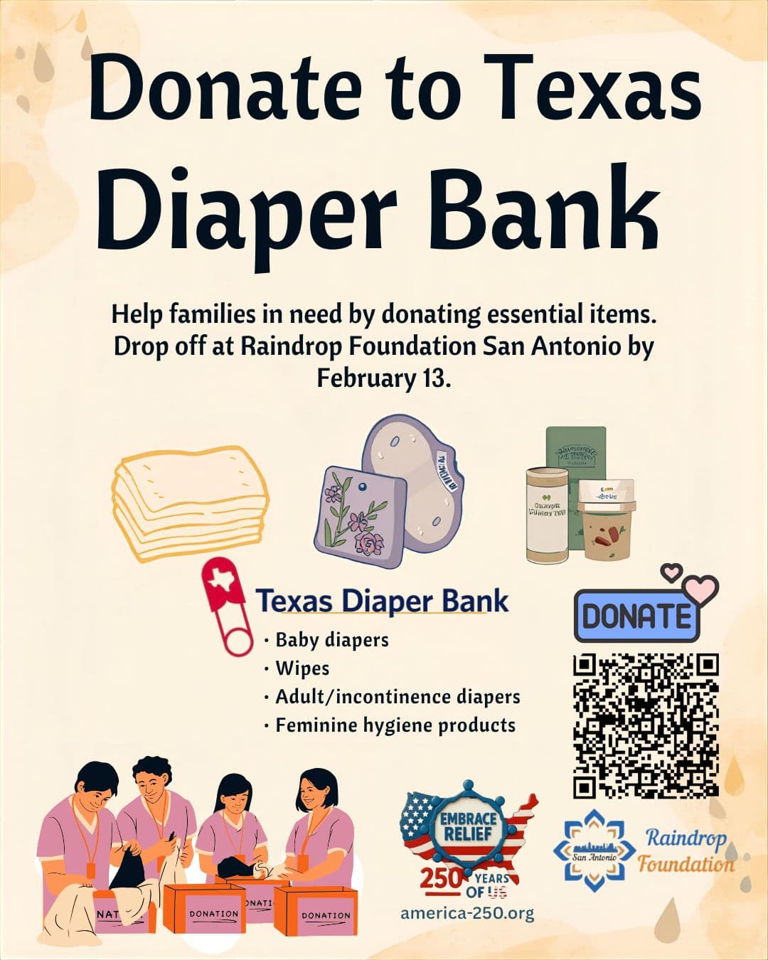Texas Diaper Drive 2026