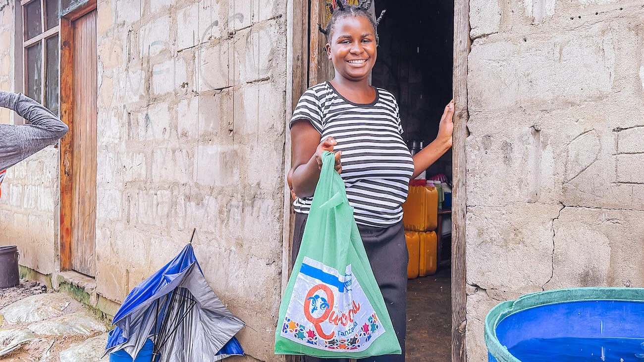 Embrace Relief’s approach field team and livestock