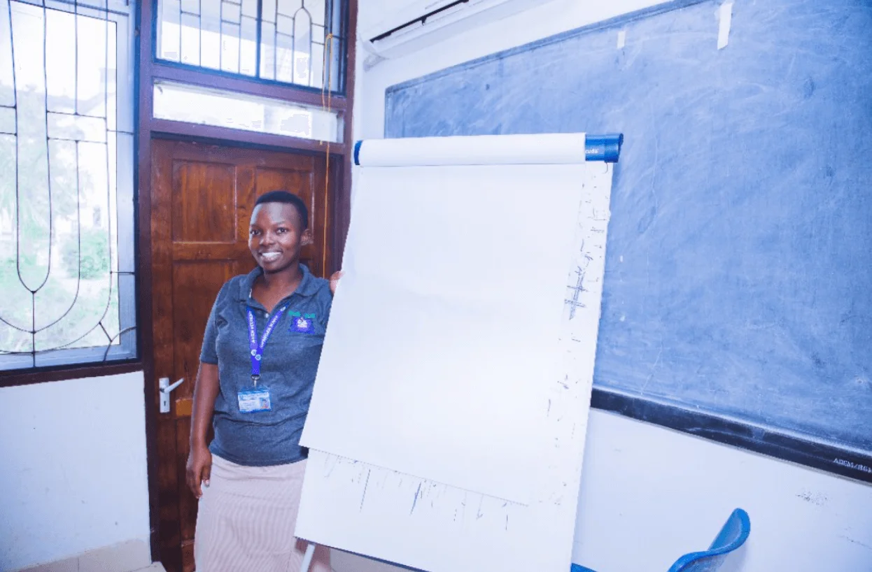Participants in Embrace Relief's R.I.S.E. Program in Tanzania