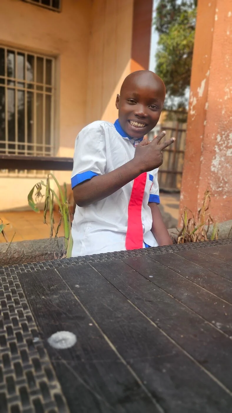 Orphaned children in the Democratic Republic of Congo receiving support
