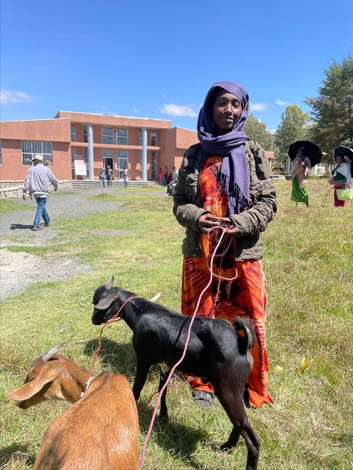 Woman farmer participating in the S.E.E.D. program