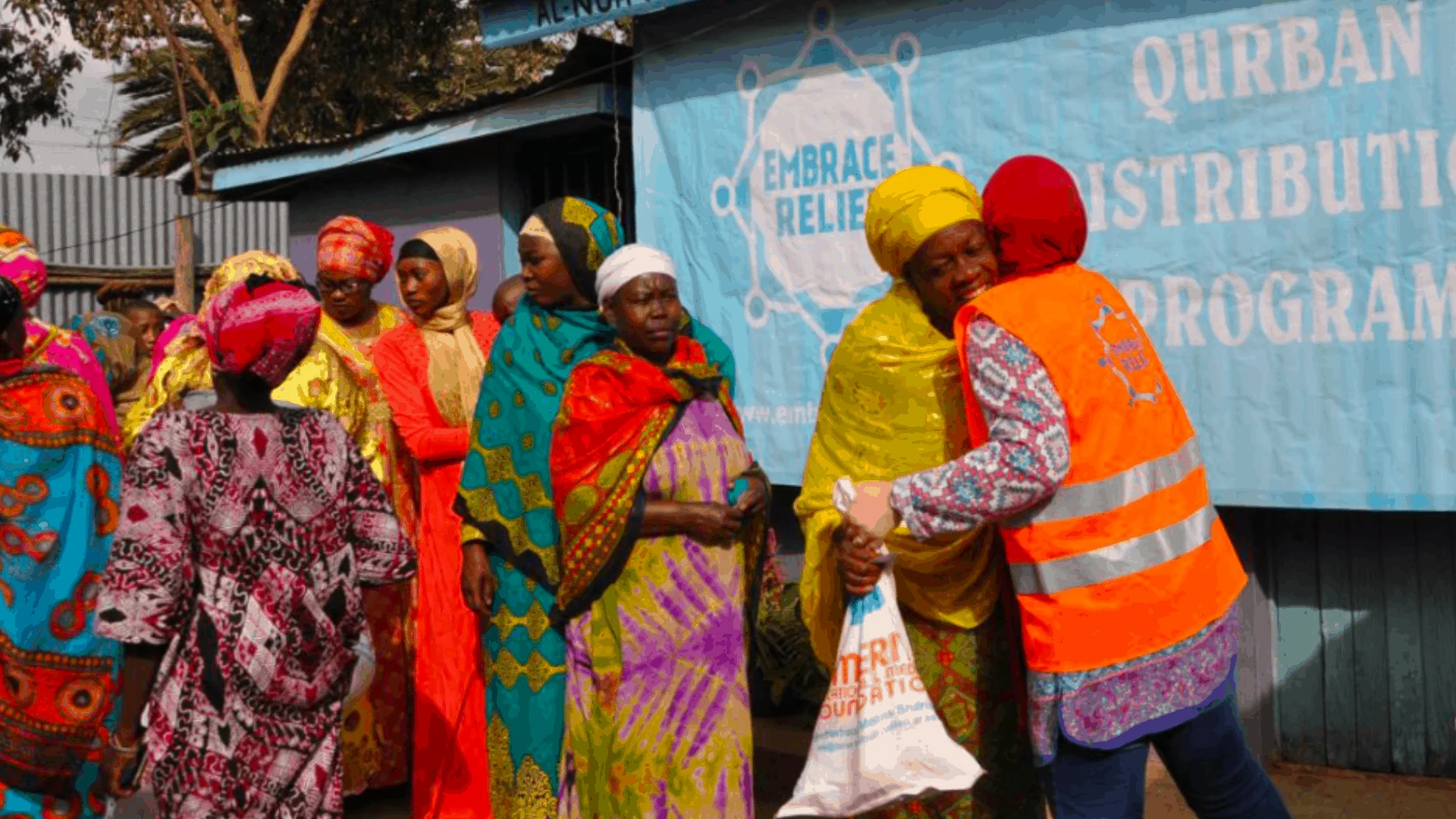 Qurban meat distribution for international hunger relief