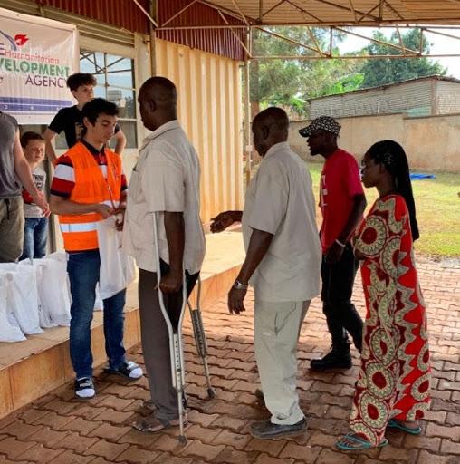 Youth Island participants during their 2019 international trip to Uganda