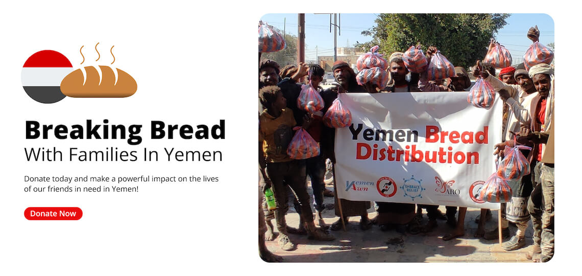 Breaking Bread With Families In Yemen