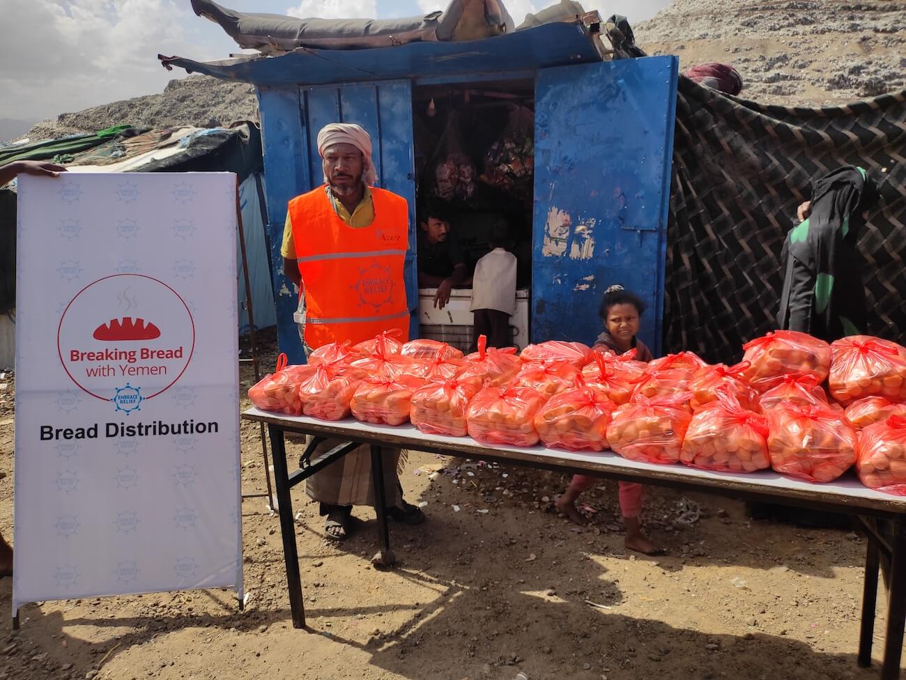 Breaking bread with the people of Yemen
