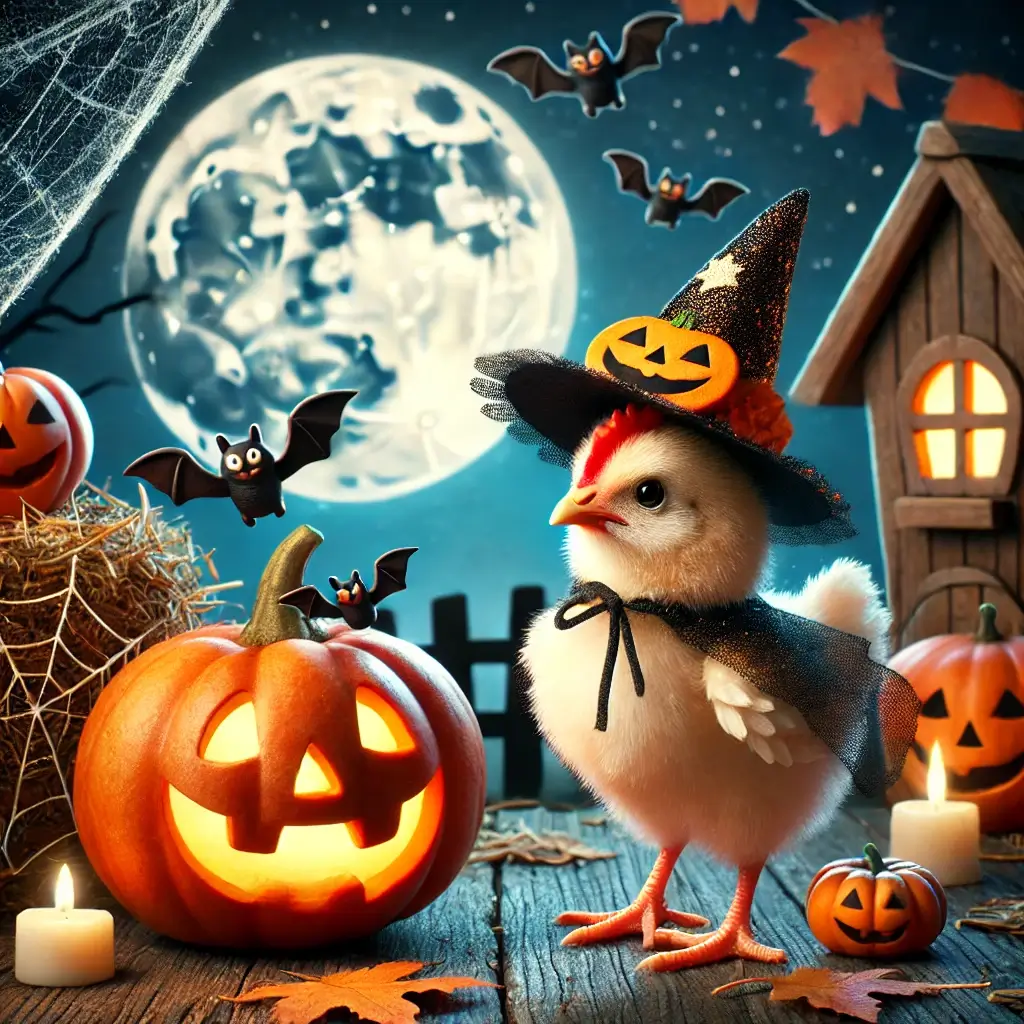 Caring for Your Spooky Halloween Chickens